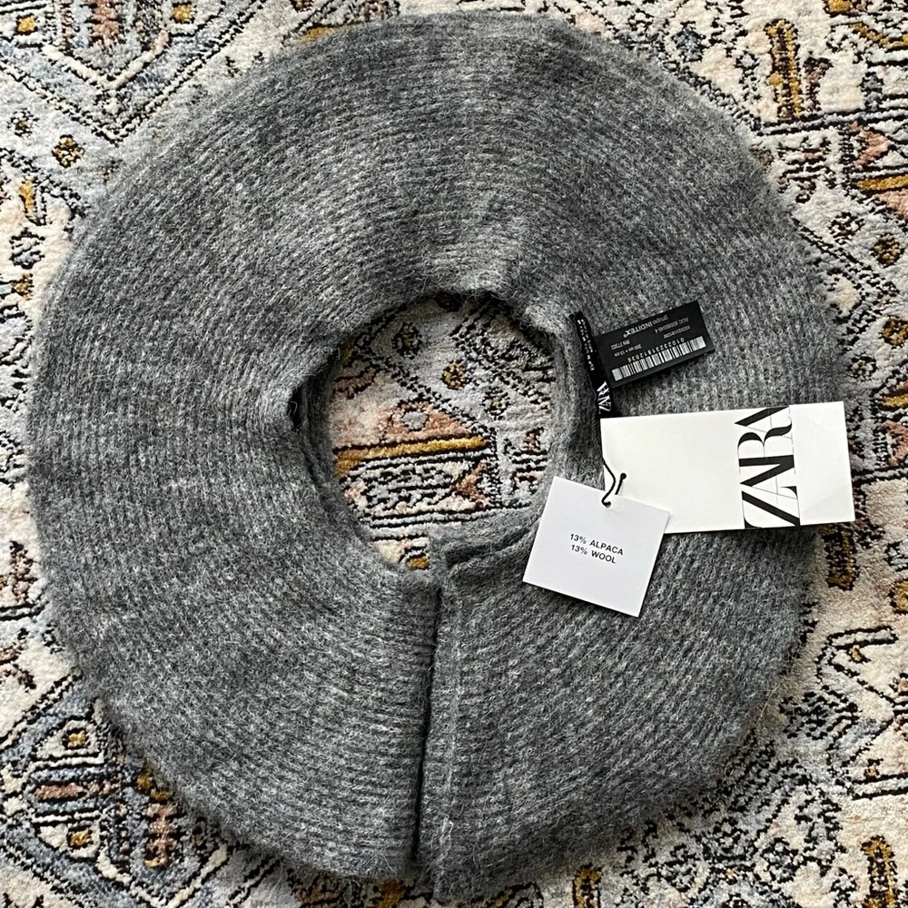 Zara Wool & Alpaca Blend scarf
